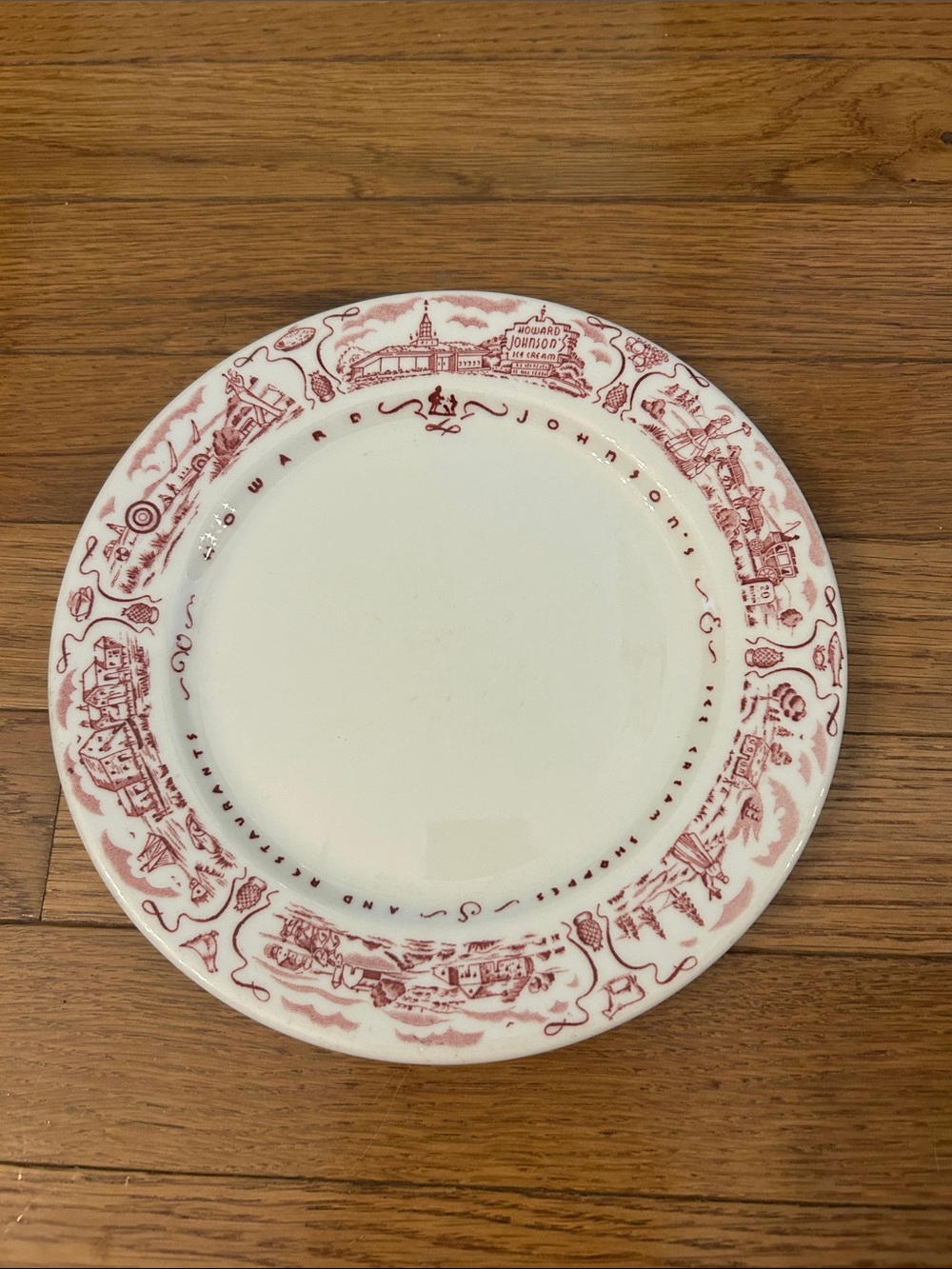 VTG Howard Johnson’s Salad Plate